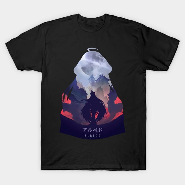 Albedo Overlord - Dark Illusion T-Shirt by The Artz